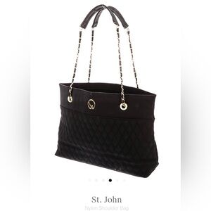 St.John Big  Nylon Shoulder Bag
